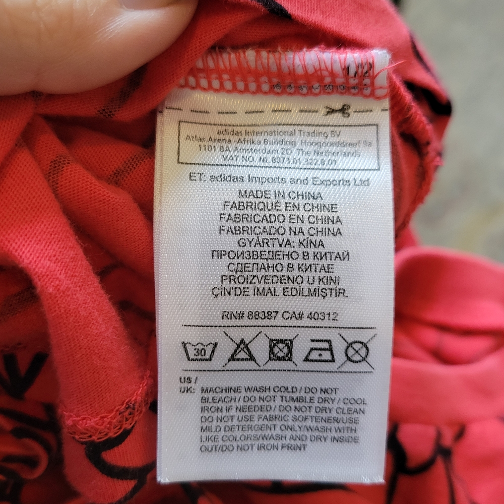 Adidas originals X Pharrell Williams Dear Baes Cropped Tank top Size Small - Picture 13 of 13